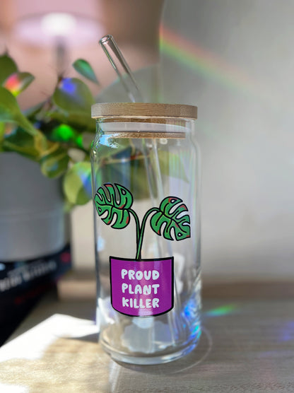 Proud Plant Killer Glass Can Cup