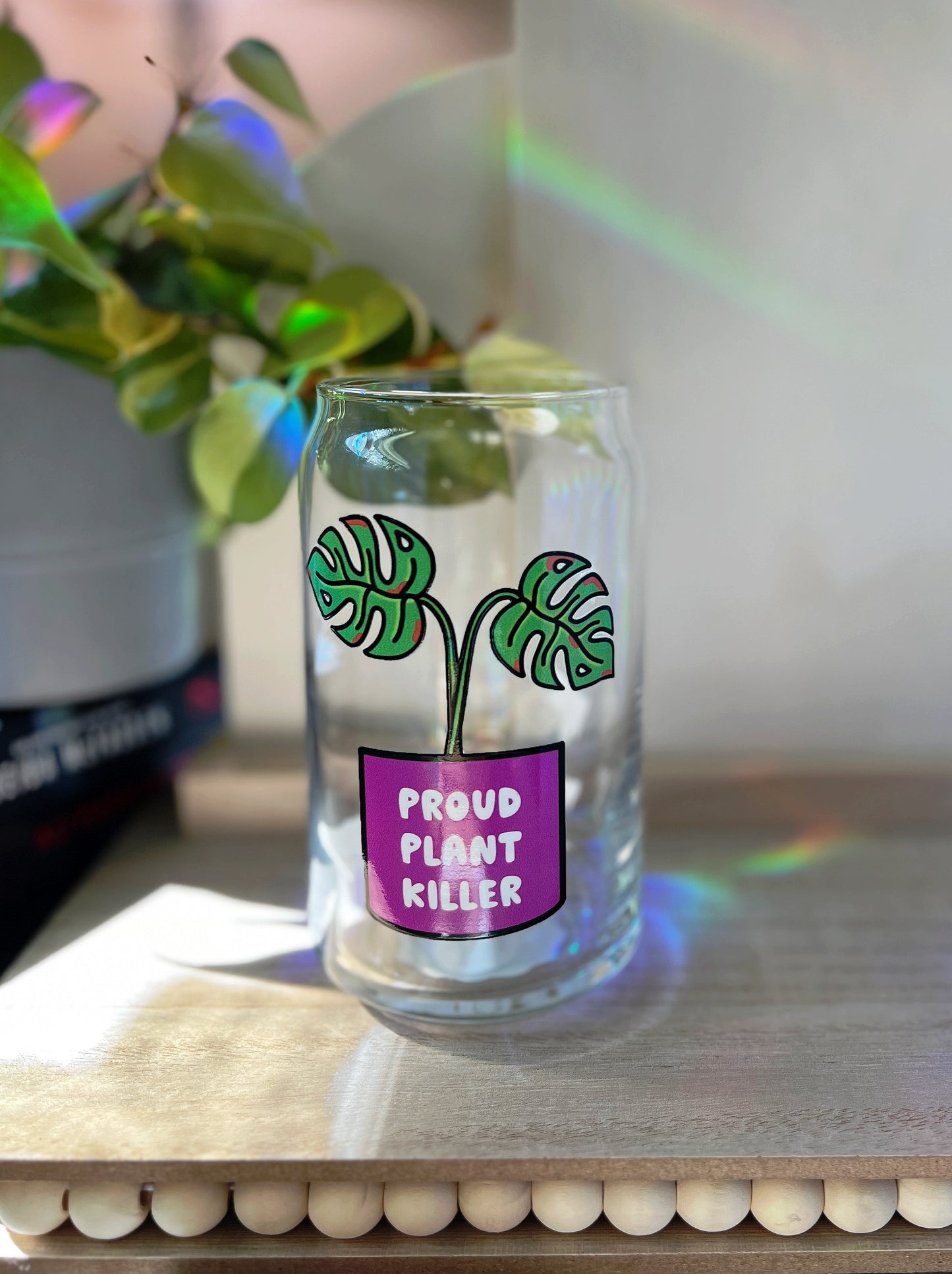 Proud Plant Killer Glass Can Cup