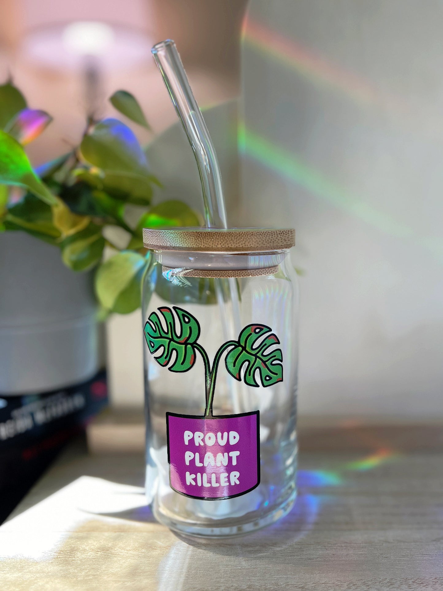 Proud Plant Killer Glass Can Cup