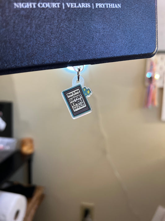 Emotional Support Kindle - Kindle/Phone Charm