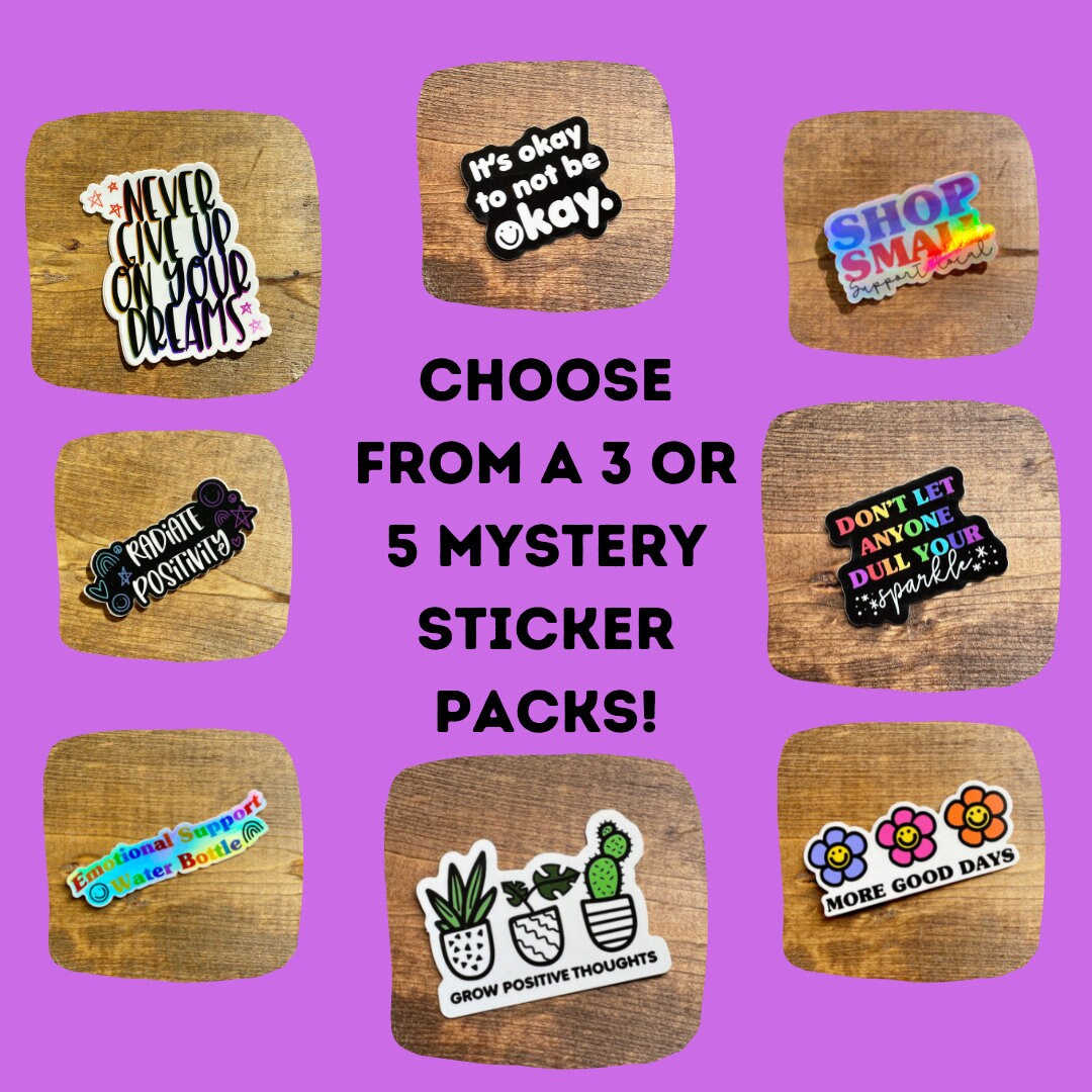 Mystery Sticker Packs